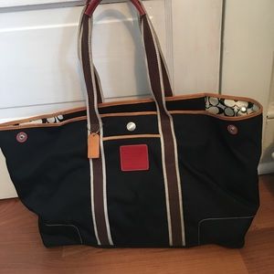Vintage coach tote